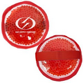 Cloth Round Red Hot/ Cold Pack with Gel Beads